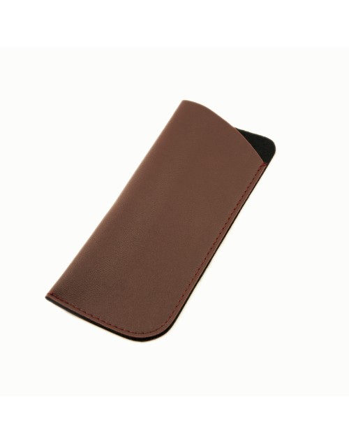 LEATHER BROWN POUCH