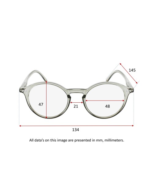 GREY CRISTAL - Reading glasses