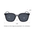 SUN BLACK TRANSPARENT - Lunettes de soleil