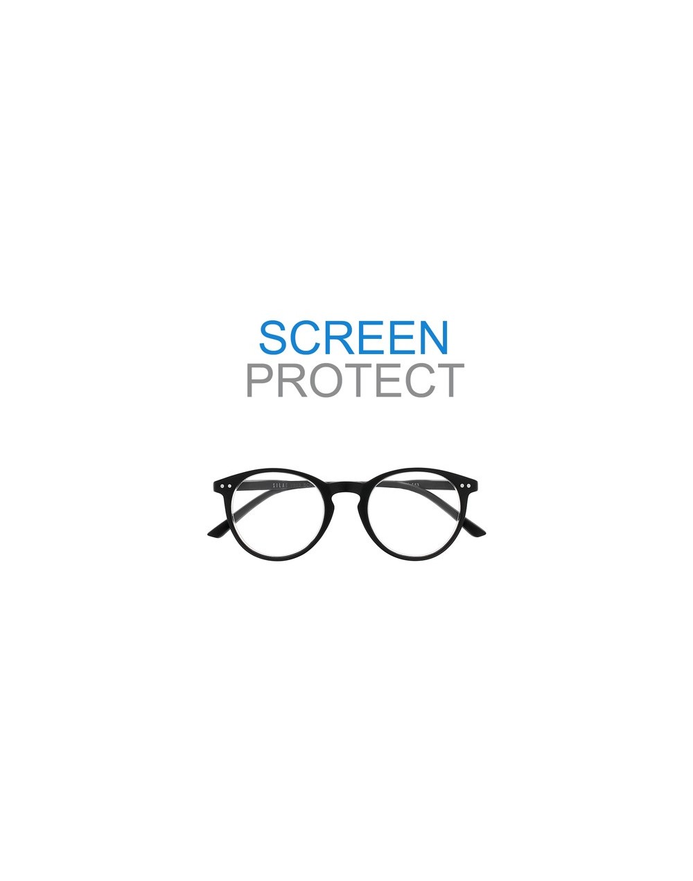 JANE Black - reading glasses with Screen Protect