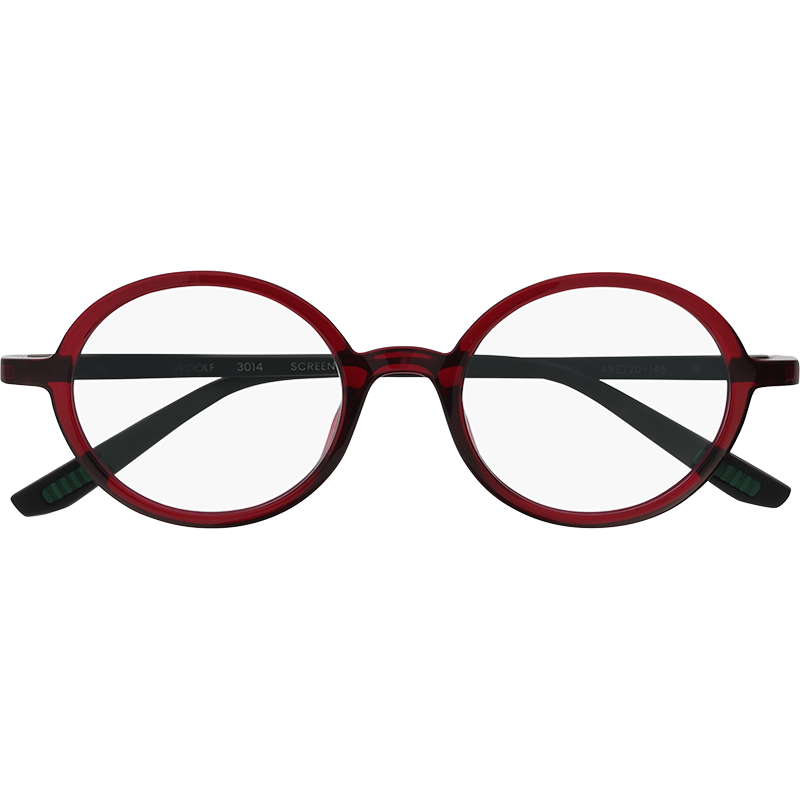 Woolf Red - Lesebrille & Bildschirmschutz