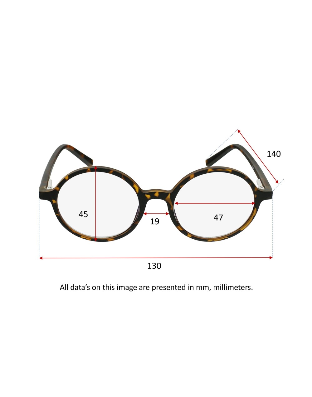 SCREEN TURTLE - Reading glasses with protection against blue light of screens - (ref: 7601)