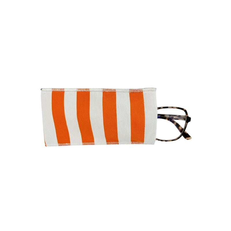 Astuccio a Righe Arancioni