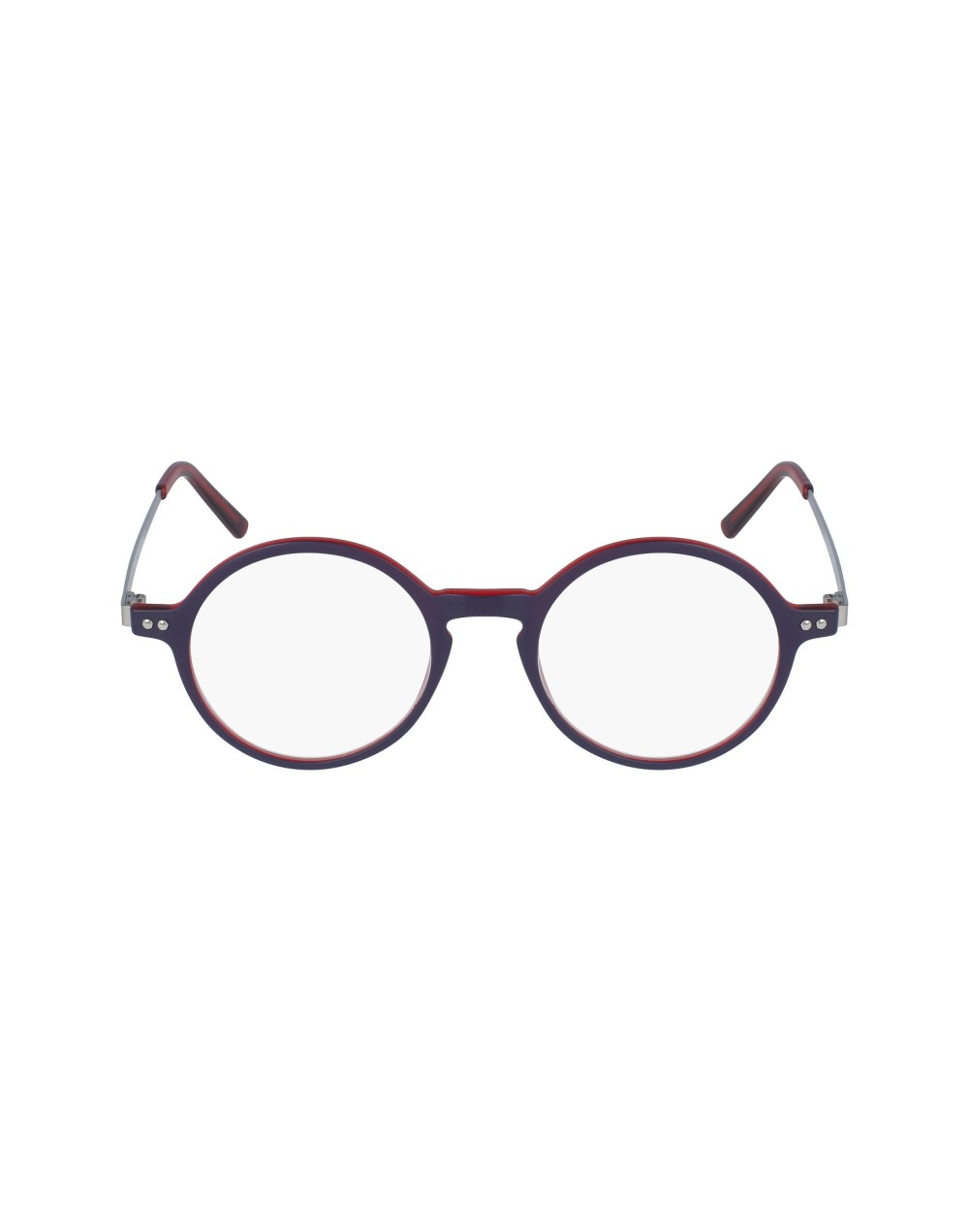 Lunettes loupes de lecture - modèle homme et femme - NAVY METAL