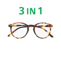 3IN1 TURTLE - Reading glasses with 3 functions in 5 dioptries - innovation by Silac