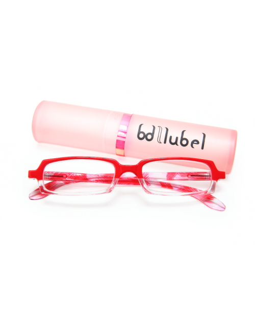 Lubel Red - reading glasses red (ref: 504)