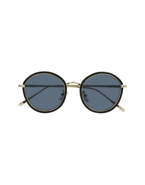 Black sunglasses gold clearance frame