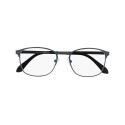 METAL GREY - Grey metallic reading glasses by Silac