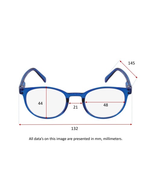 PETROL BLUE - Reading glasses