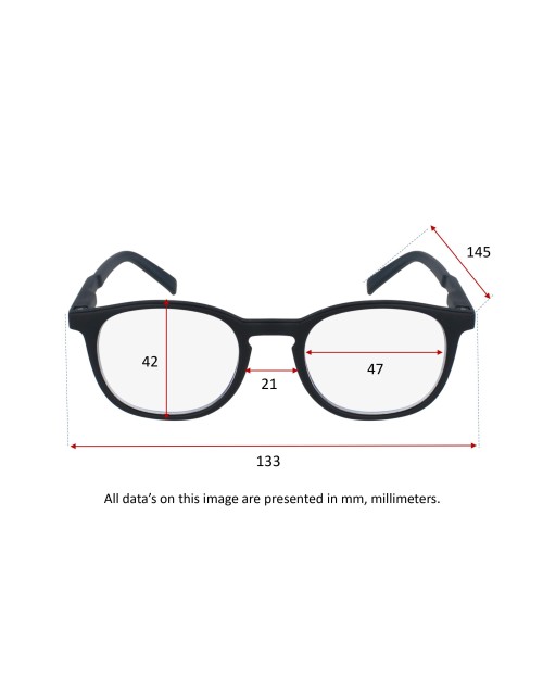 SCREEN BLACK - Reading glasses with protection against the  blue light of screens - 7405