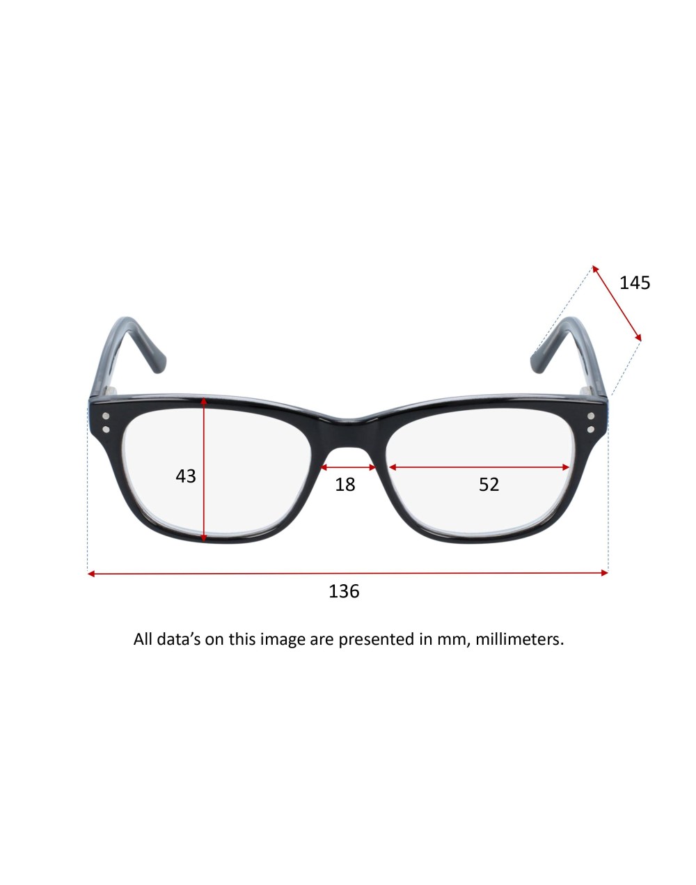 New Black - Leesbril