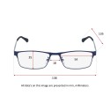 BLUE METAL - Men's Reading Glasses