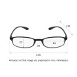 Lunettes loupe de lecture -modèle homme - FLEXIBLE BLACK