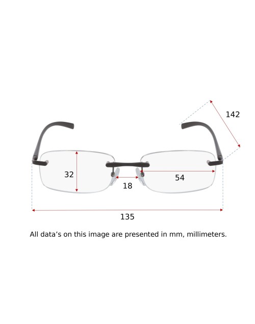 BLACK METAL - Reading glasses