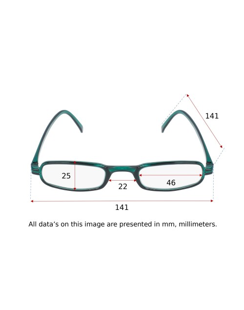 SOFT GREEN - Reading glasses