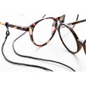 Corde Nylon Black Reading Glasses